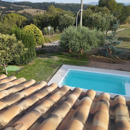 Villa Casa Familiar Con Piscina Llica d'Amunt Exterior foto