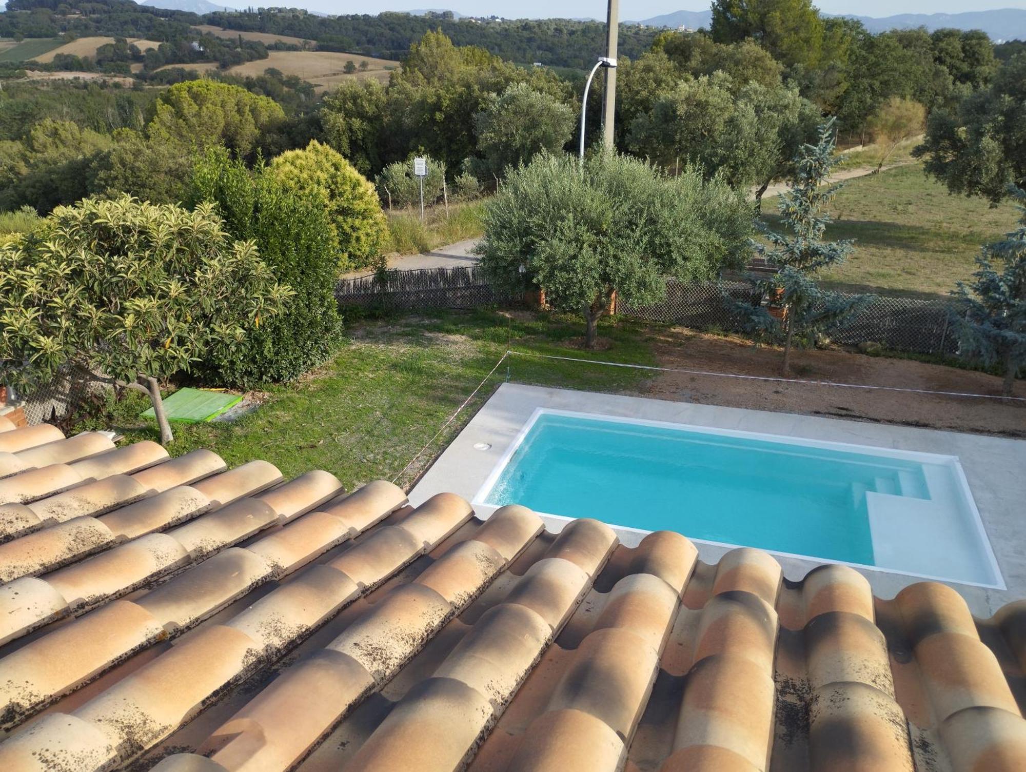 Villa Casa Familiar Con Piscina Llica d'Amunt Exterior foto
